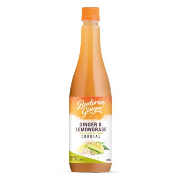 Buderim Ginger & Lemongrass Cordial 750ml 